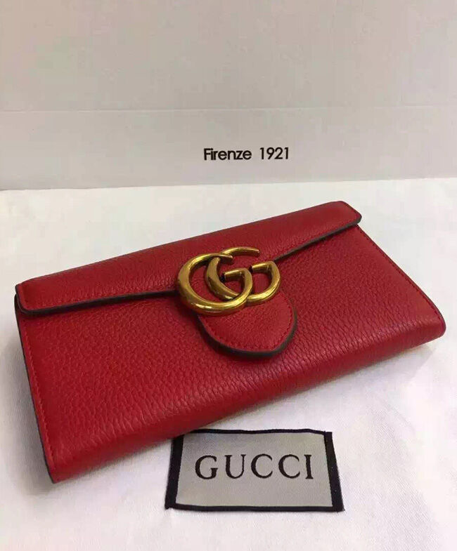 Gucci GG Marmont Continental Wallet 400586